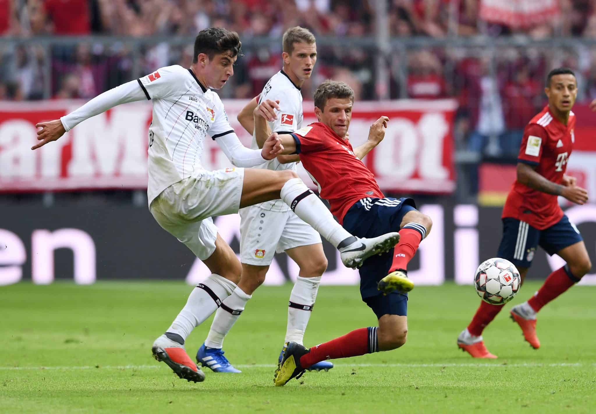 Thomas Müller und Kai Havertz