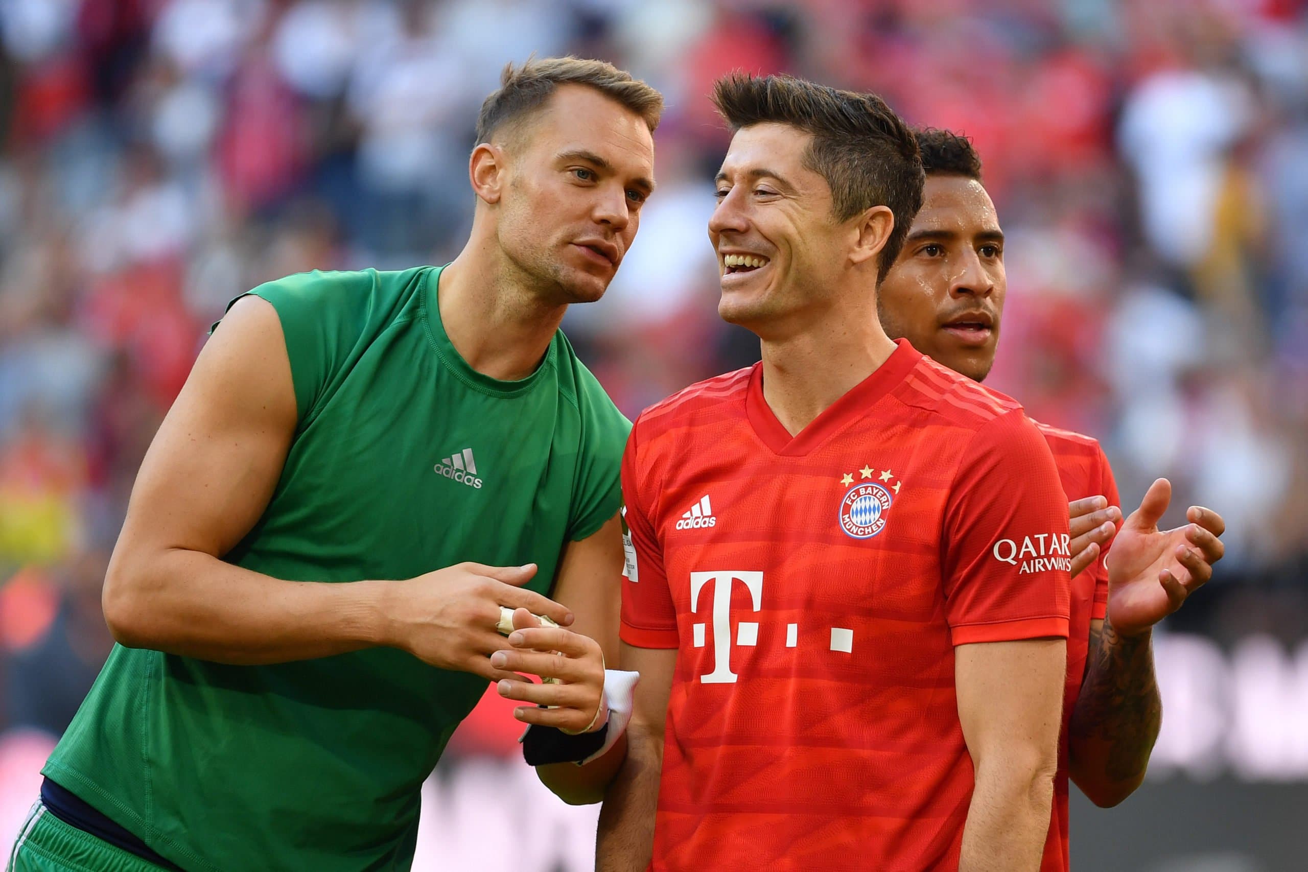 Manuel Neuer und Robert Lewandowski