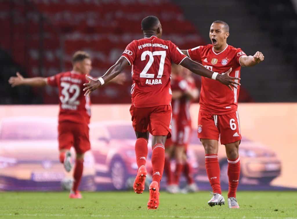 Thiago und David Alaba