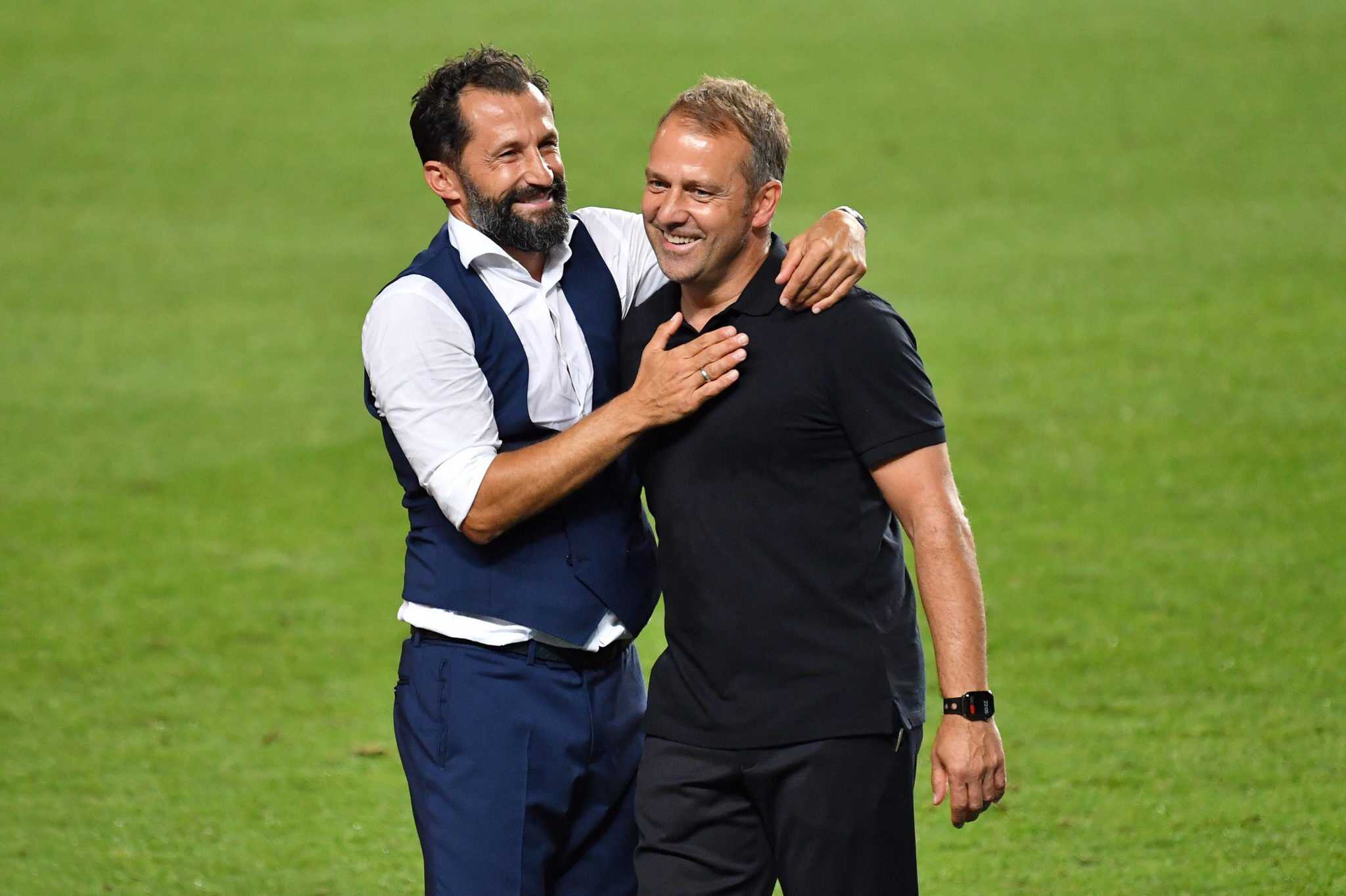 Hasan Salihamidzic und Hansi Flick