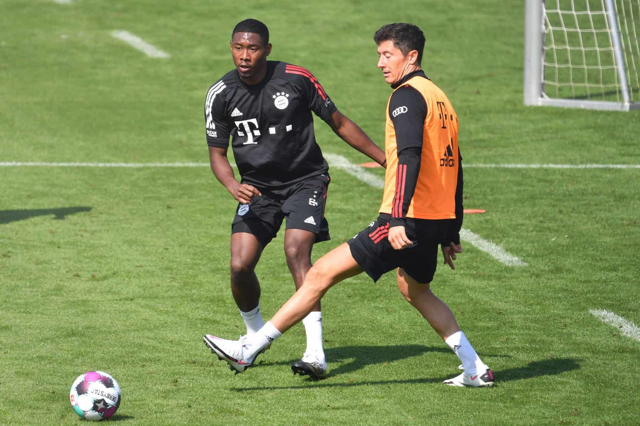 David Alaba und Robert Lewandowski