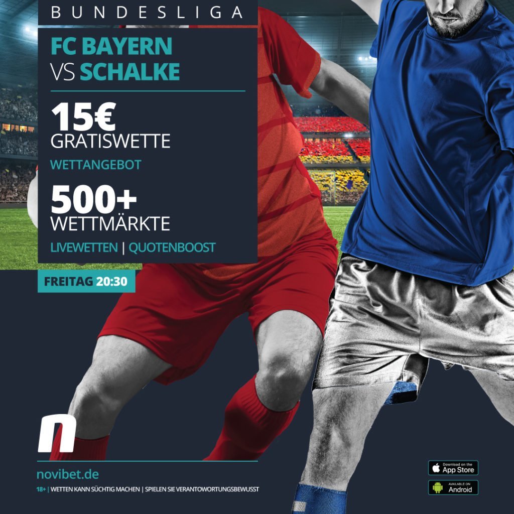 FC Bayern vs. FC Schalke 04 Gratiswette
