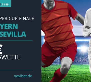 Bayern vs. Sevilla: Sichere dir zum UEFA Supercup eine 15 Euro Gratiswette!