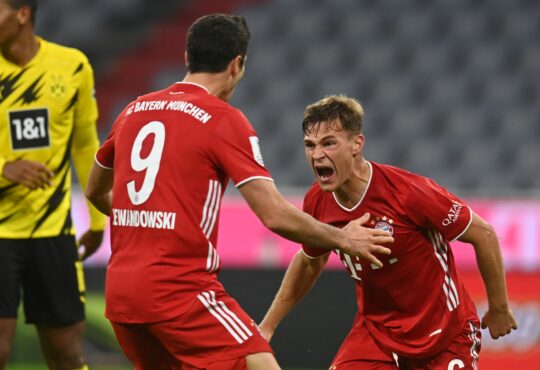 Robert Lewandowski und Joshua Kimmich