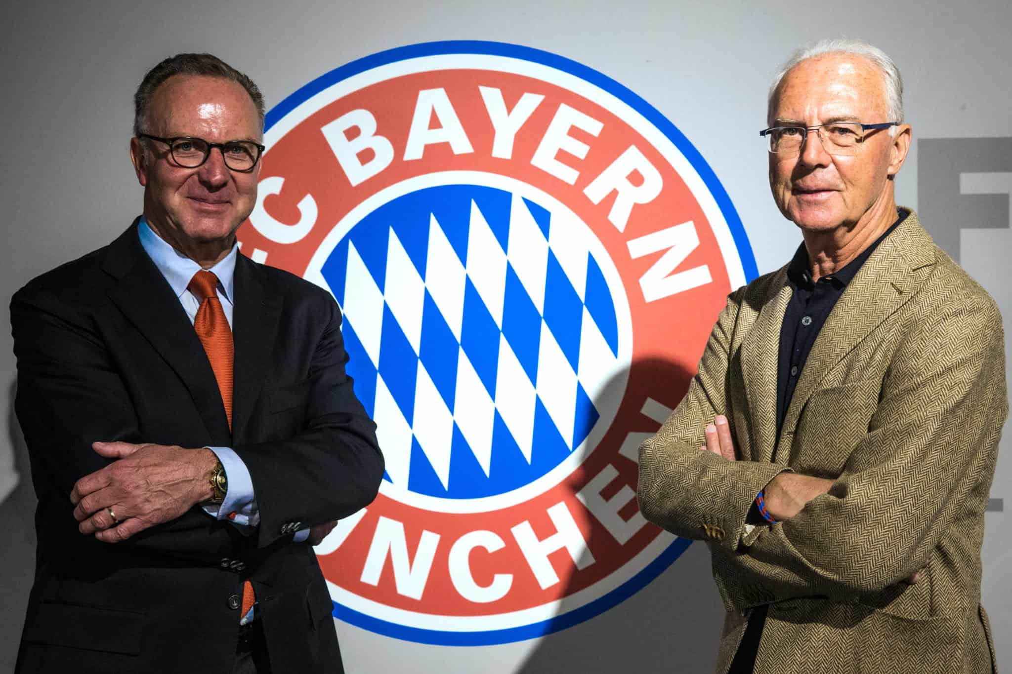 Karl-Heinz Rummenigge und Franz Beckenbauer