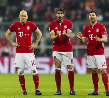 Arjen Robben, Javi Martinez und Xabi Alonso