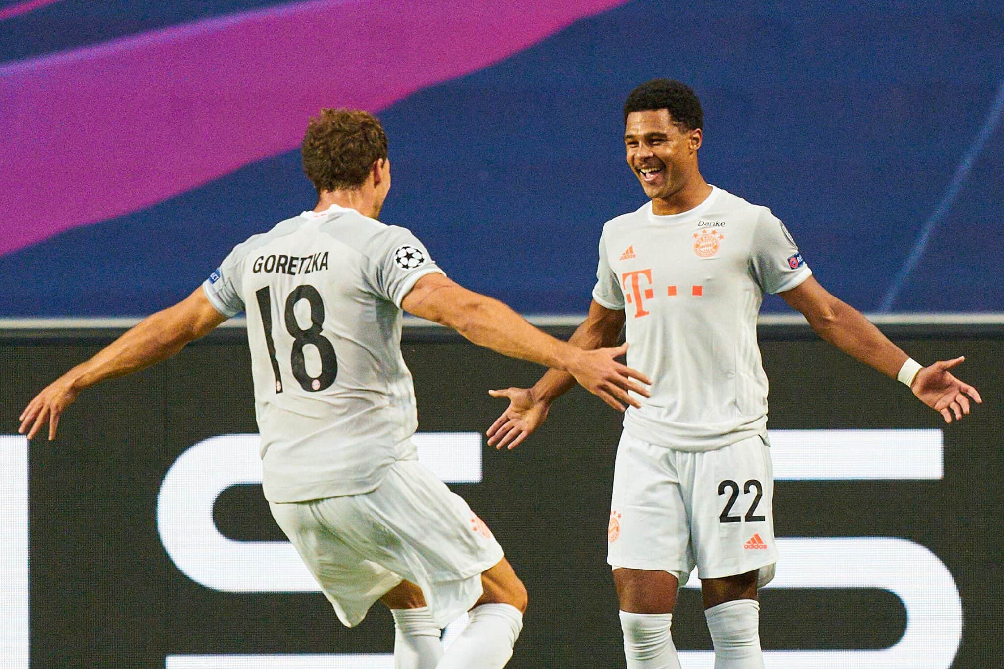 Leon Goretzka und Serge Gnabry