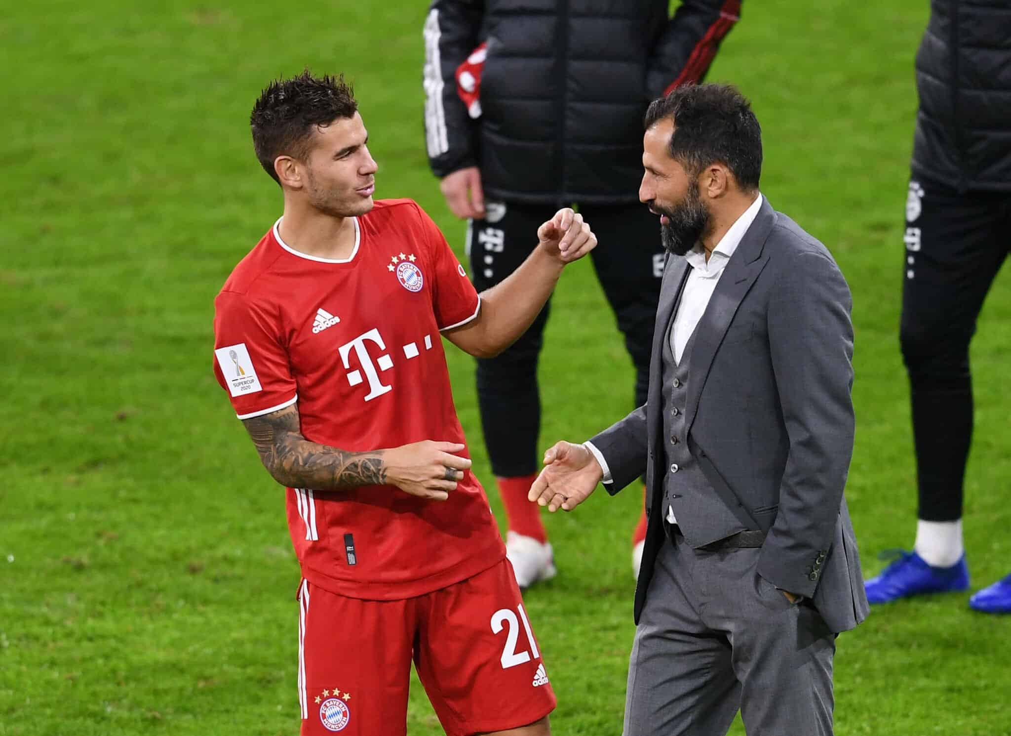 Lucas Hernandez und Hasan Salihamidzic