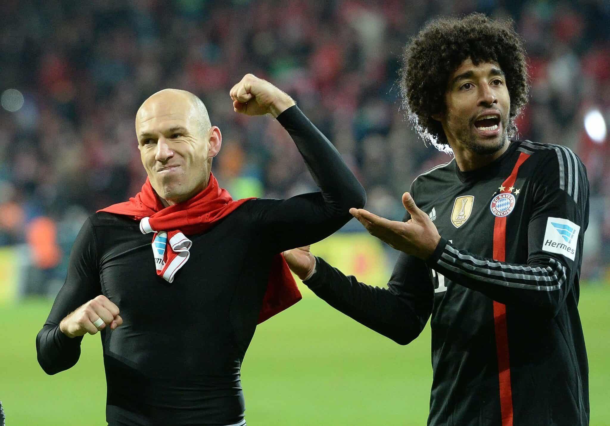 Arjen Robben und Dante