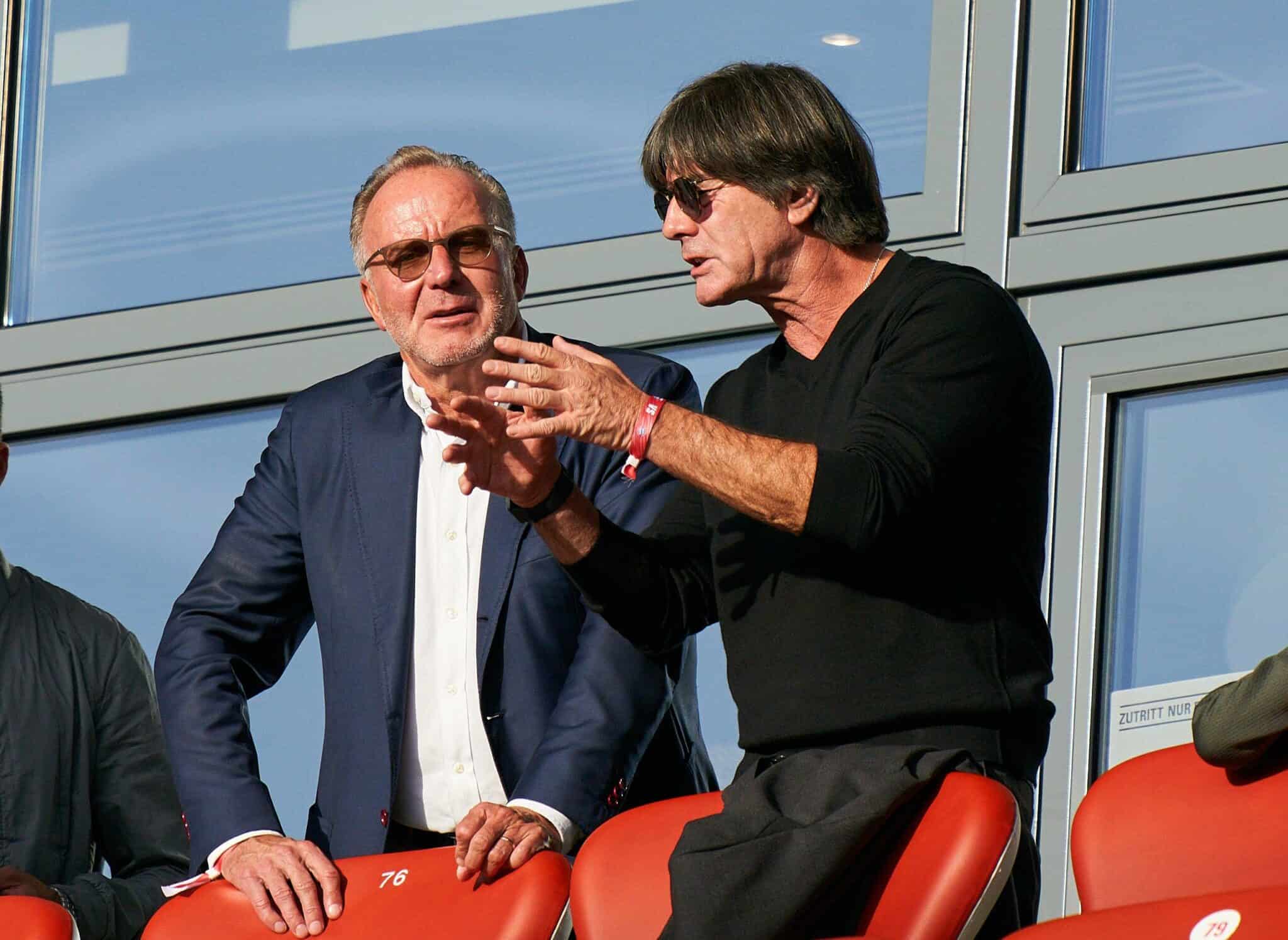 Karl-Heinz Rummenigge und Joachim Löw