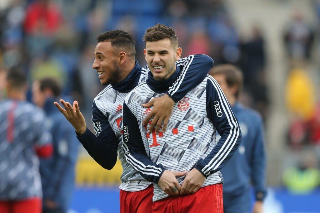 Corentin Tolisso und Lucas Hernandez