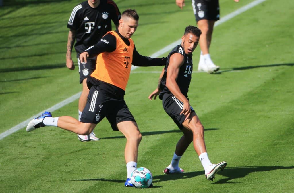 Niklas Süle und Corentin Tolisso