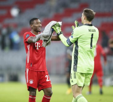 David Alaba und Manuel Neuer