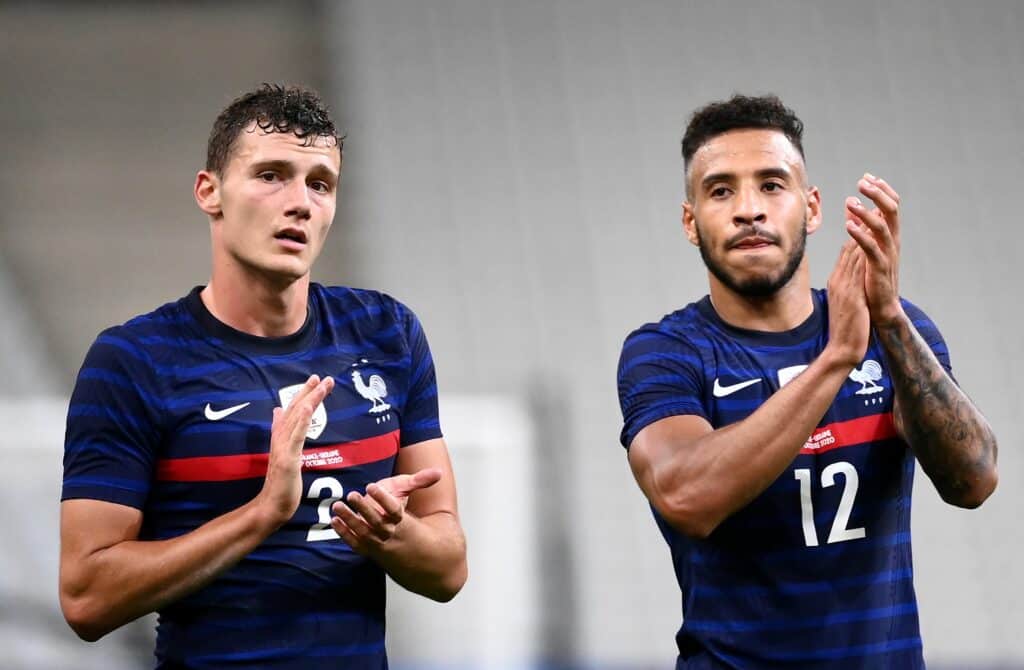 Benjamin Pavard und Corentin Tolisso