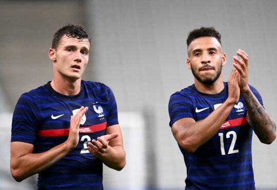 Benjamin Pavard und Corentin Tolisso