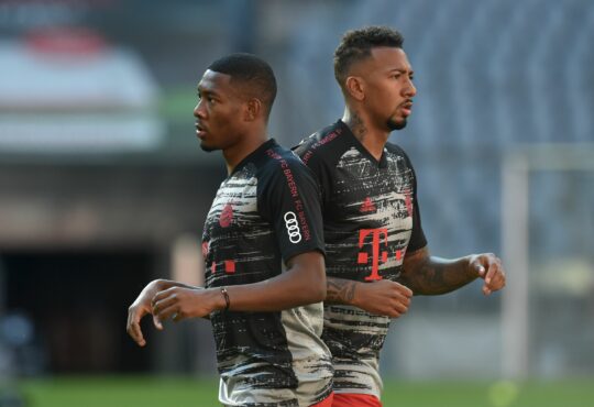 David Alaba und Jerome Boateng