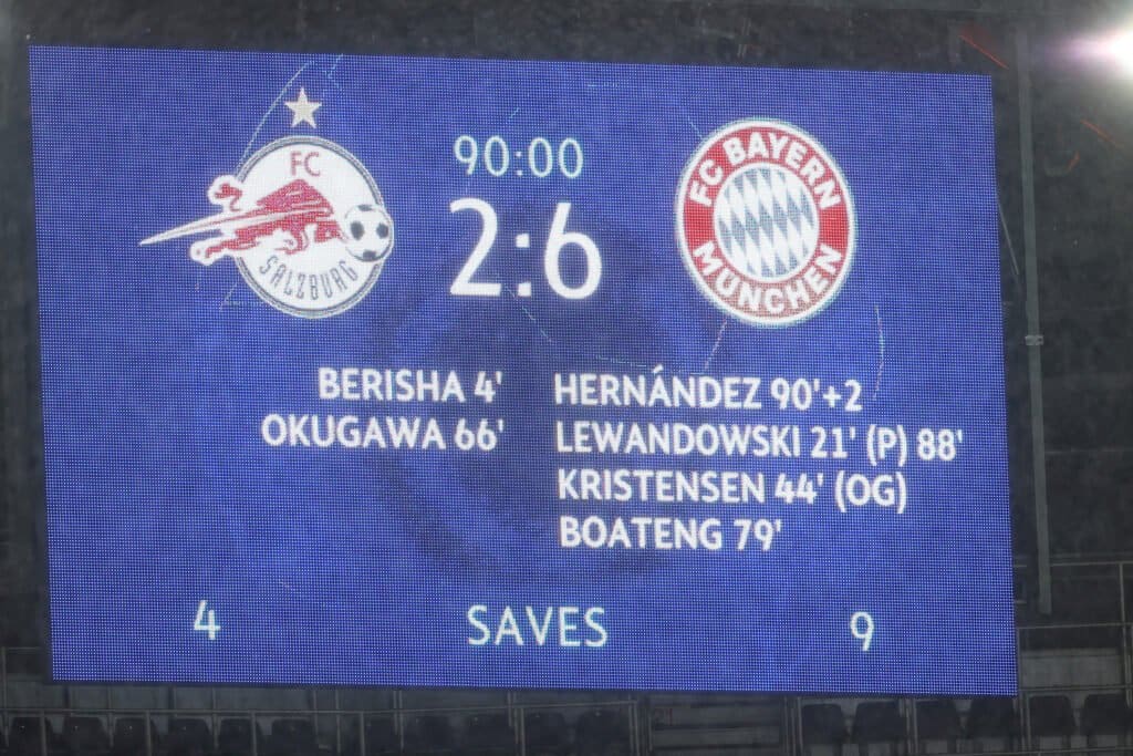 RB Salzburg vs. FC Bayern