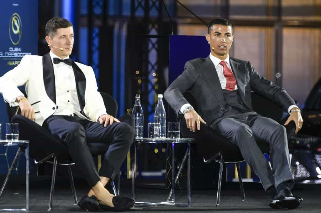 Robert Lewandowski und Cristiano Ronaldo