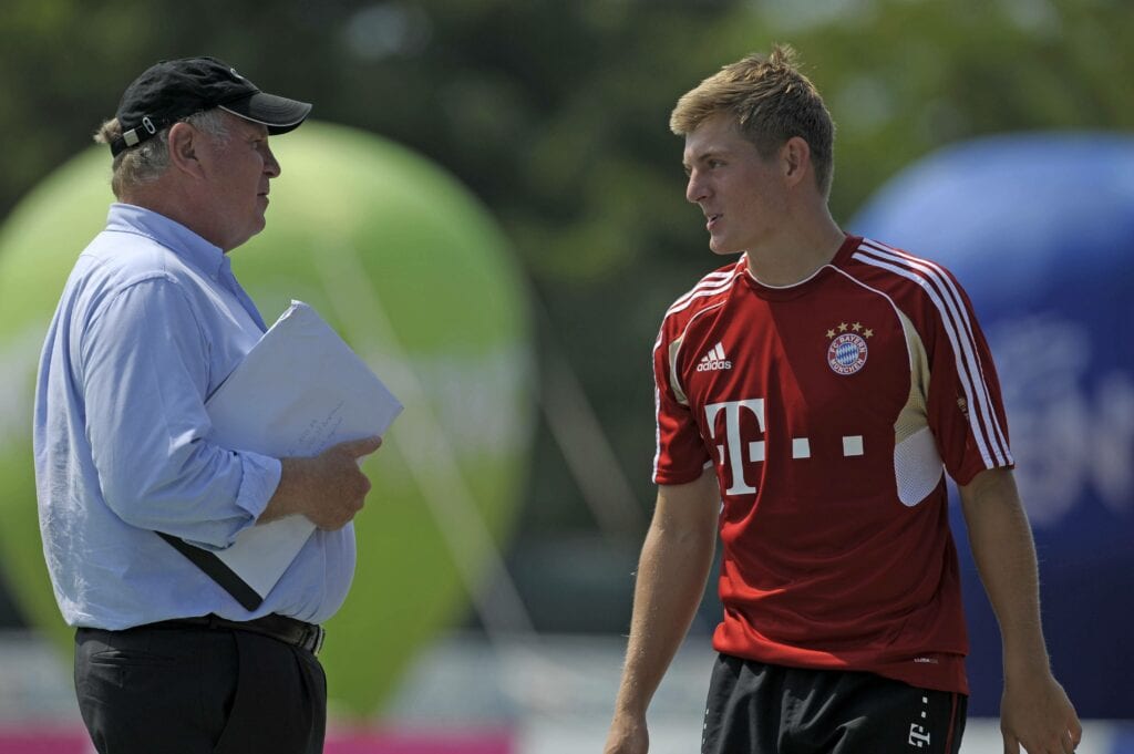 Uli Hoeneß und Toni Kroos