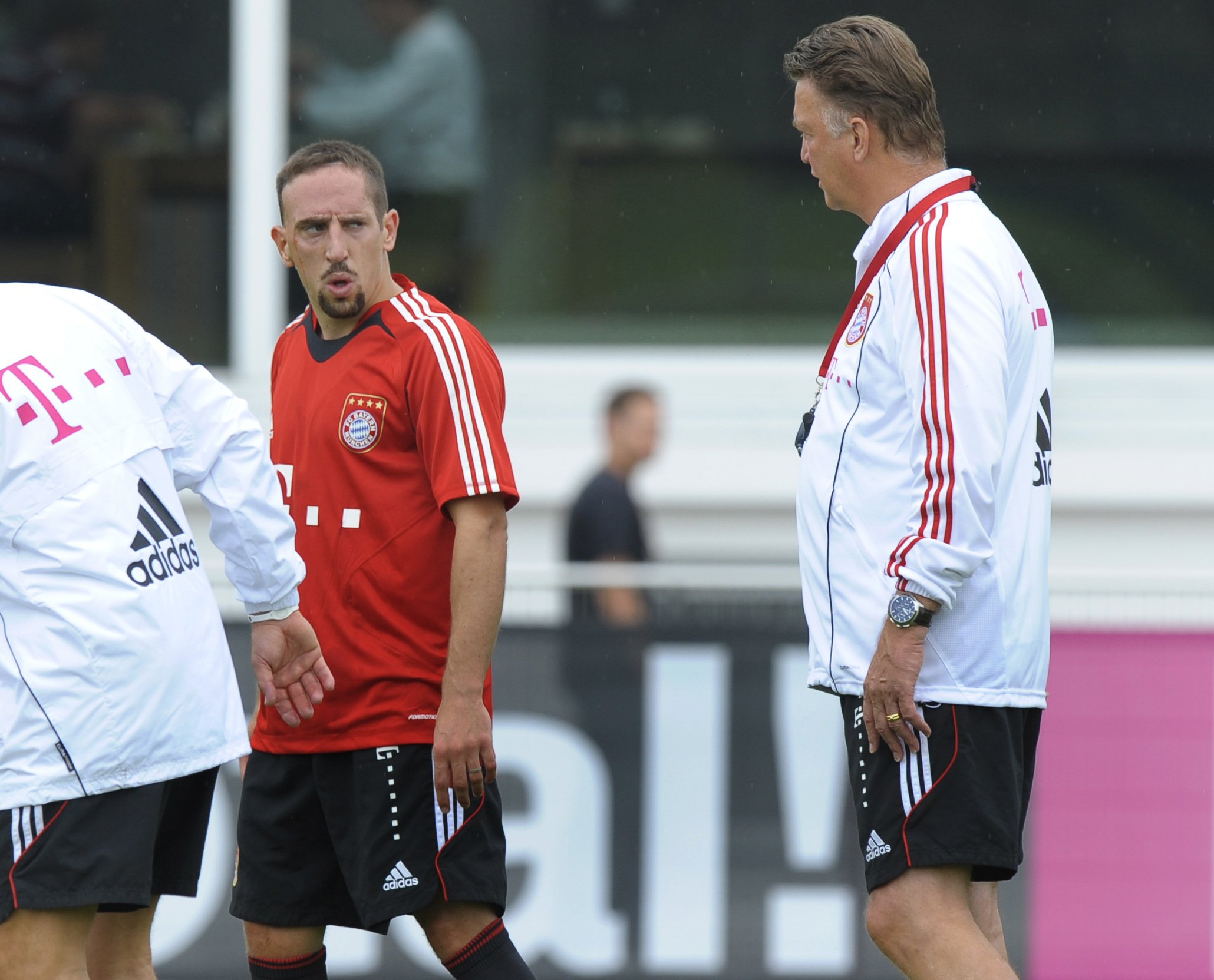 Louis van Gaal und Franck Ribery