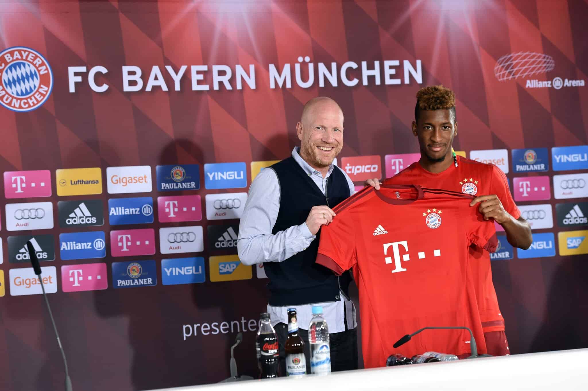 Kingsley Coman und Matthias Sammer