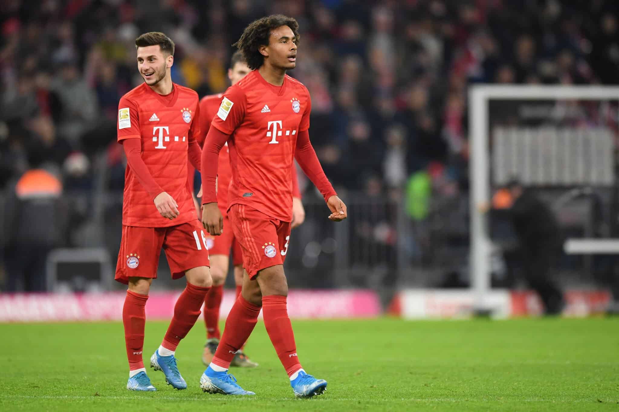 Leon Dajaku und Joshua Zirkzee