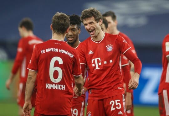 Thomas Müller und Joshua Kimmich