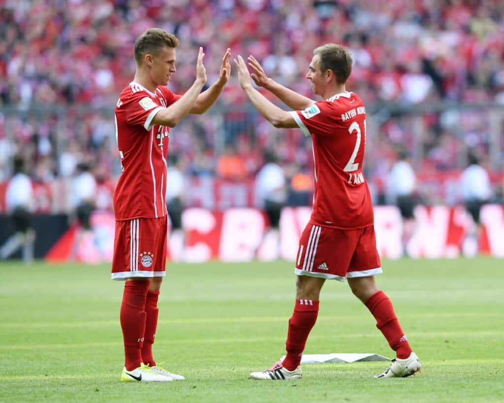 Joshua Kimmich und Philipp Lahm