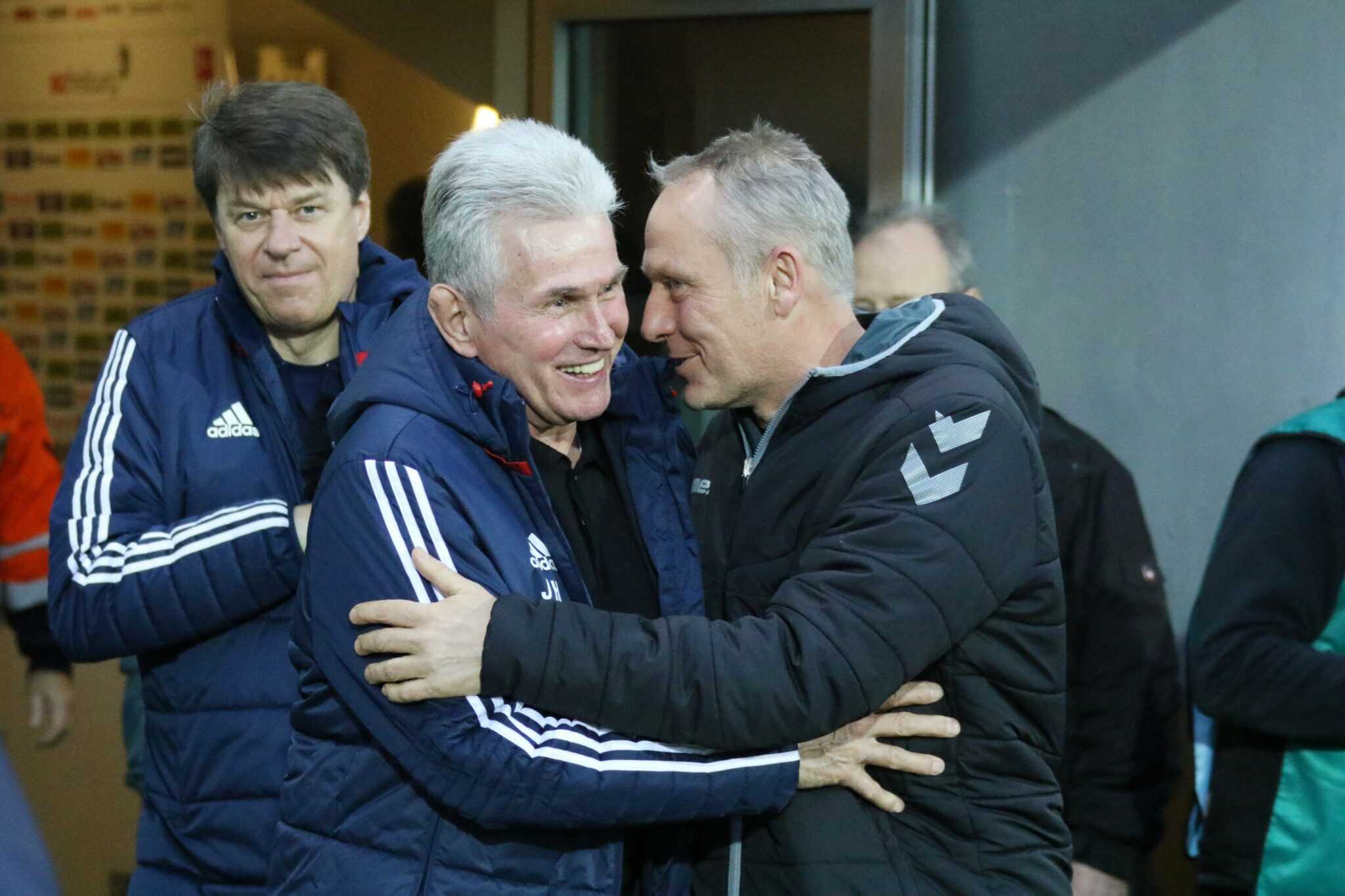 Jupp Heynckes und Christian Streich
