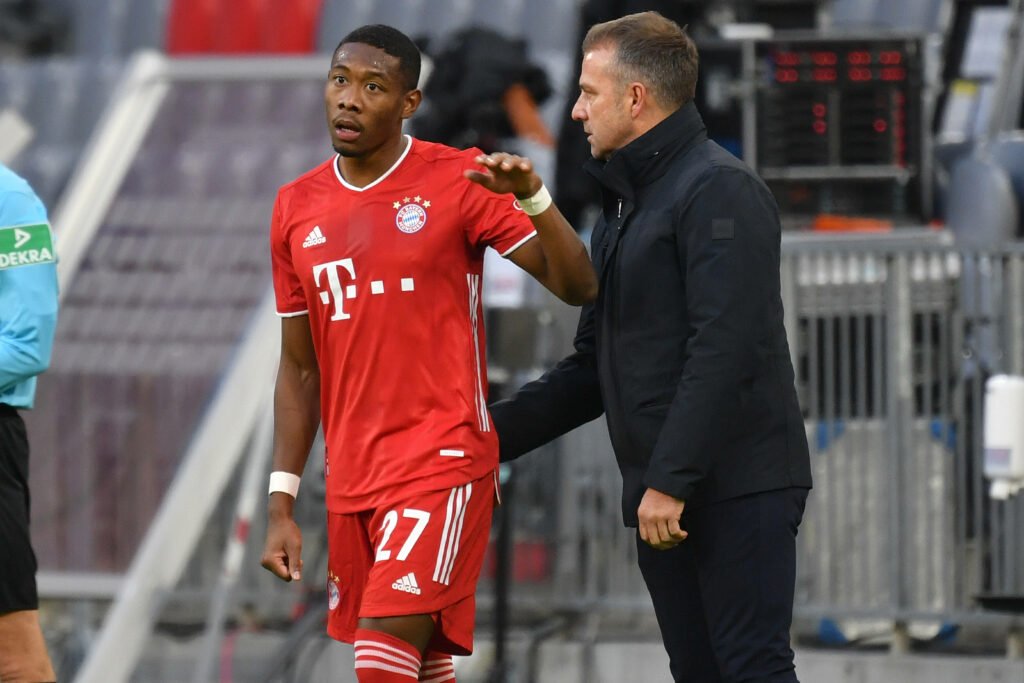Hansi Flick und David Alaba