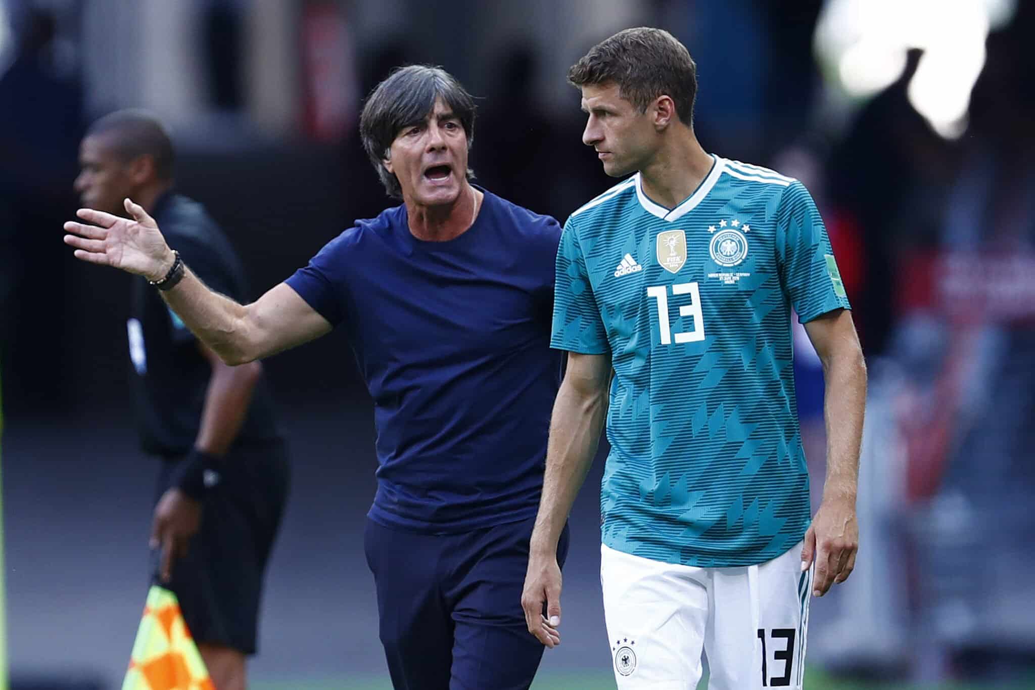 Joachim Löw und Thomas Müller