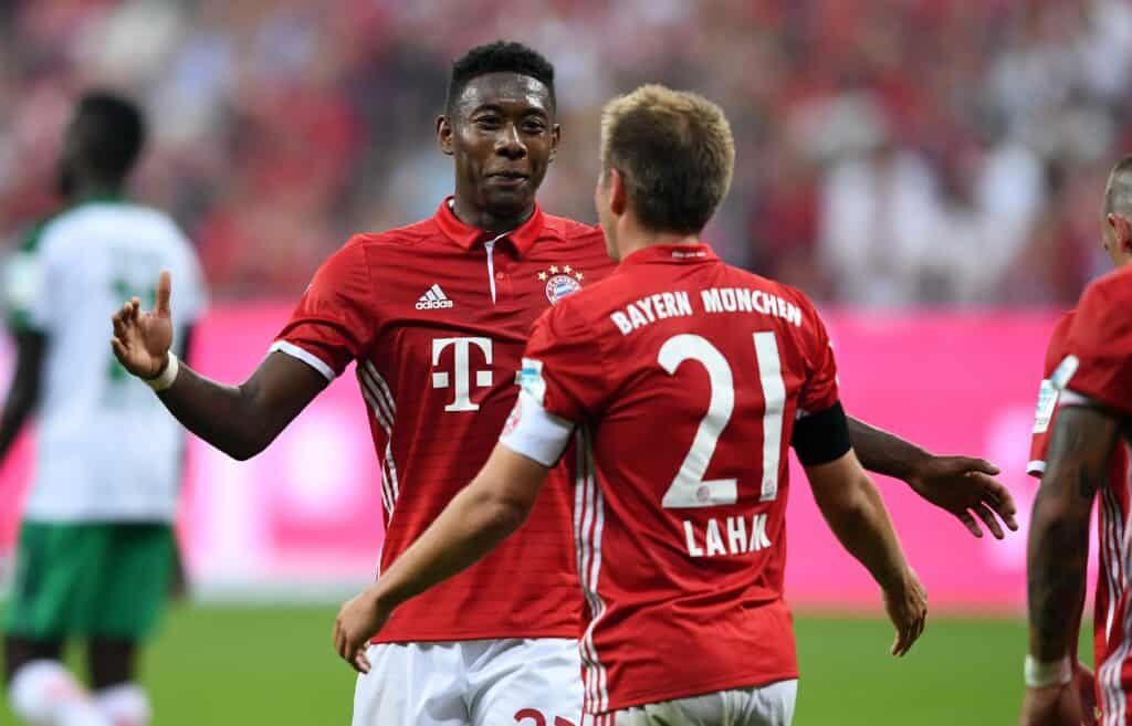 David Alaba und Philipp Lahm