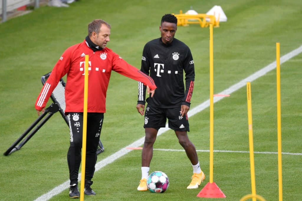 Hansi Flick und Bouna Sarr