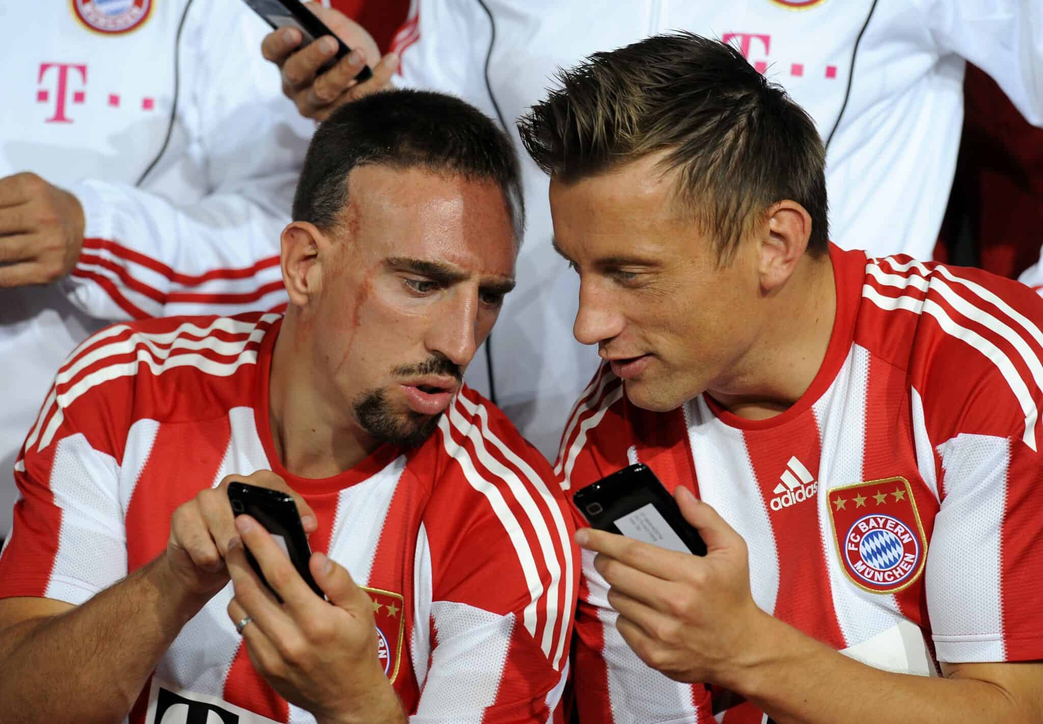 Franck Ribery und Ivica Olic