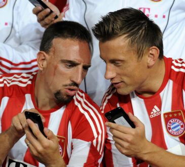 Franck Ribery und Ivica Olic