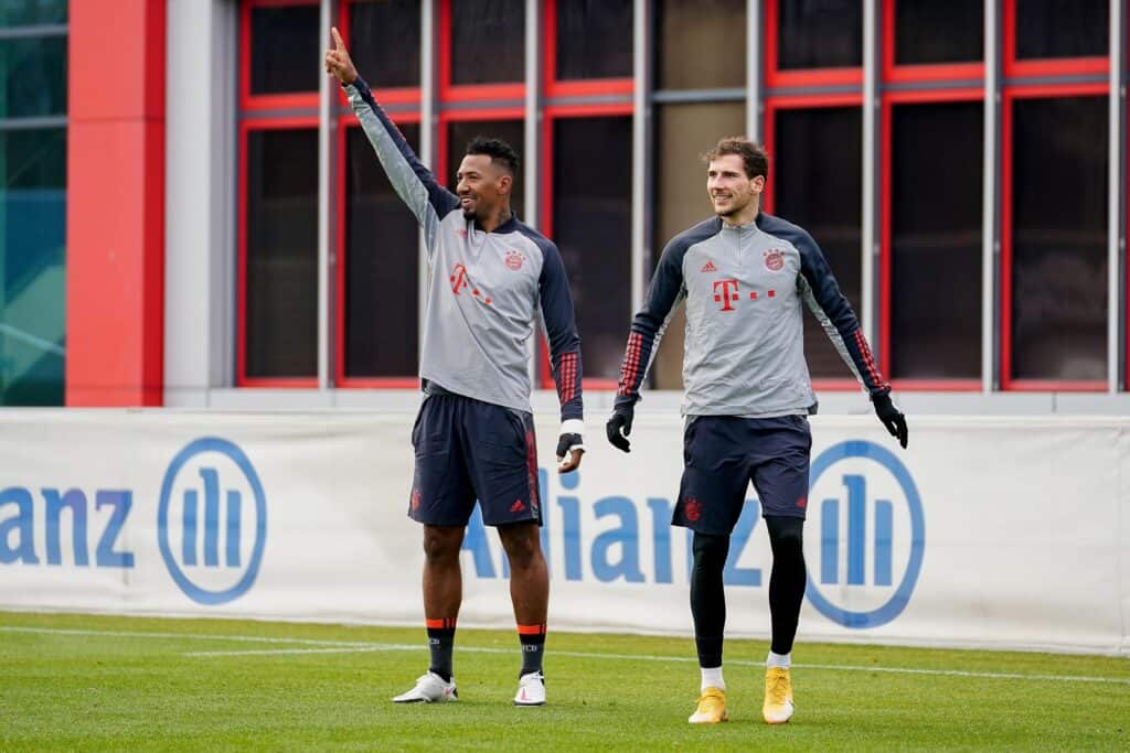 Jerome Boateng und Leon Goretzka