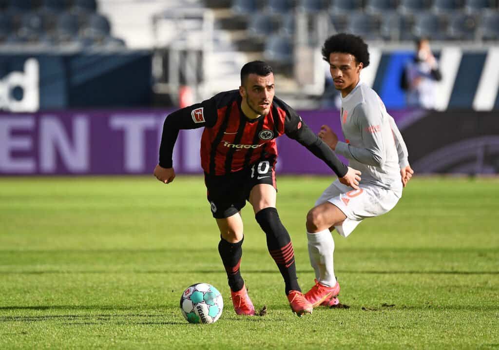 Filip Kostic und Leroy Sane