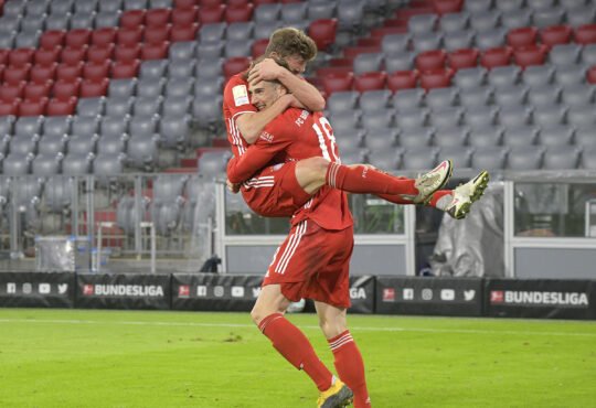 Joshua Kimmich und Leon Goretzka