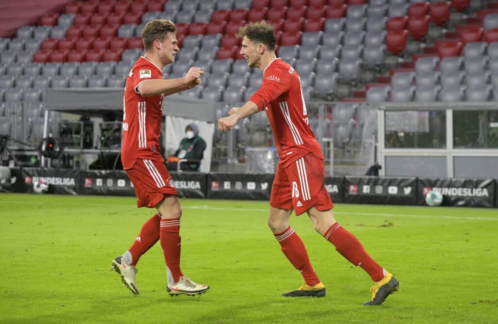 Joshua Kimmich und Leon Goretzka