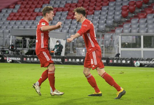 Joshua Kimmich und Leon Goretzka