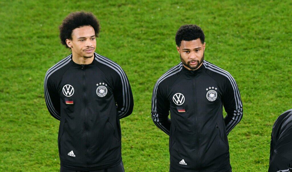 Leroy Sane und Serge Gnabry