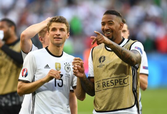 Thomas Müller und Jerome Boateng