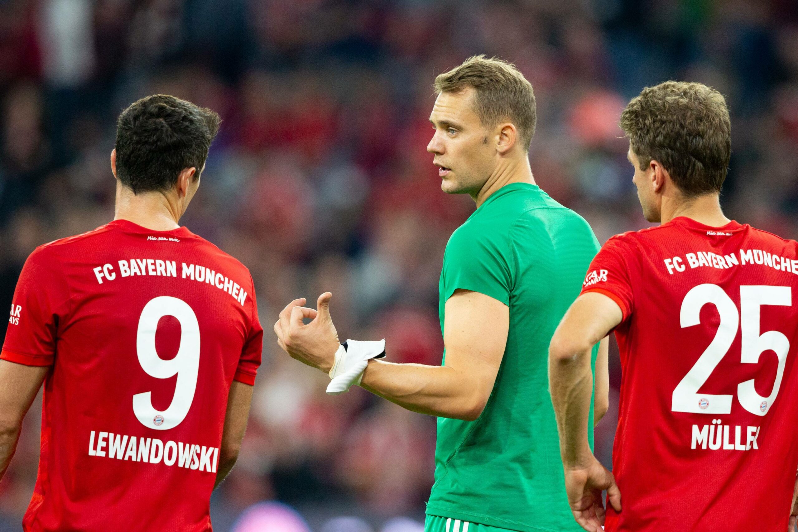 Lewandowski, Neuer und Müller