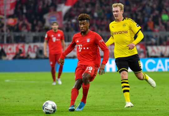 Kingsley Coman und Julian Brandt