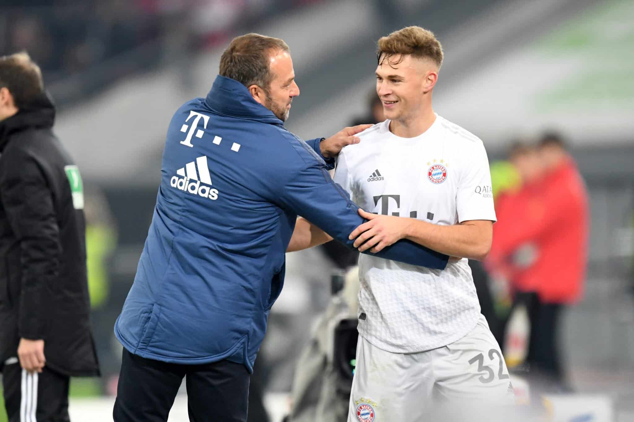 Joshua Kimmich und Hansi Flick