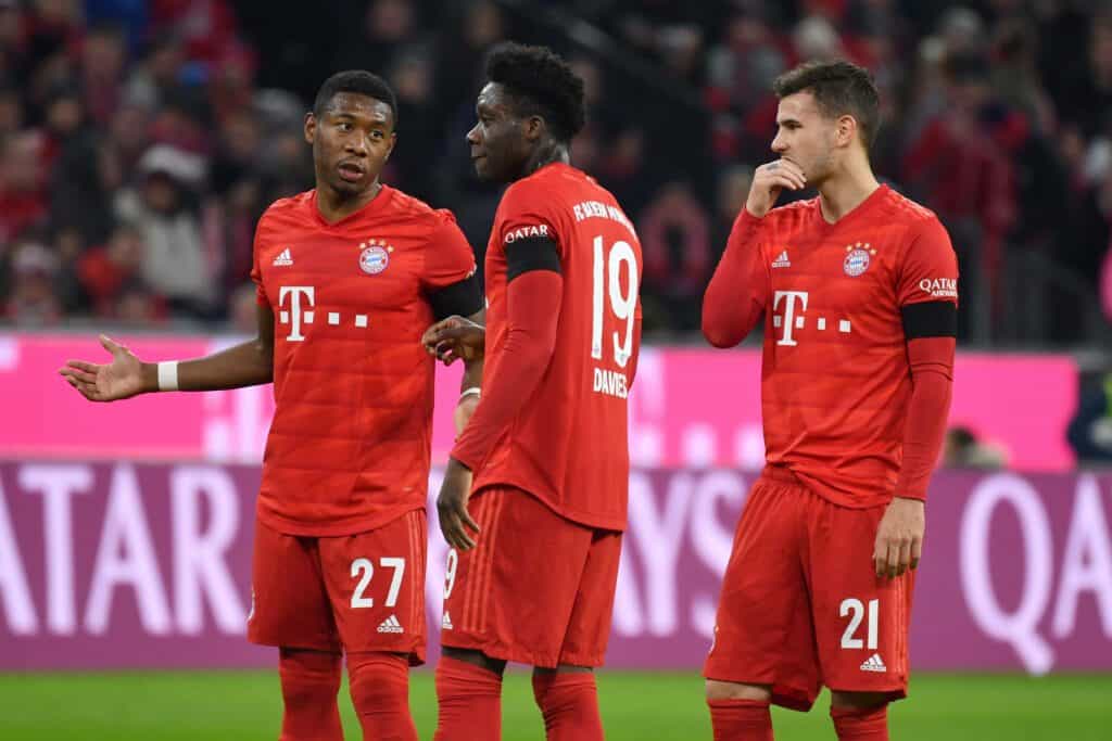 Lucas Hernandez und Alphonso Davies