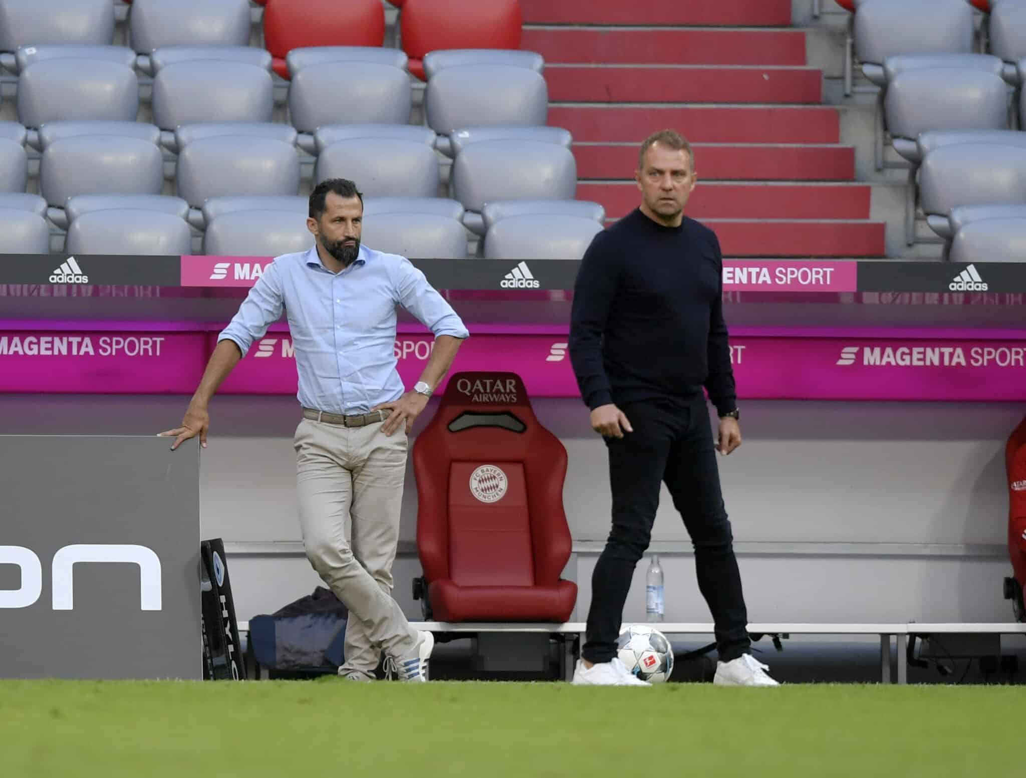 Hasan Salihamidzic und Hansi Flick