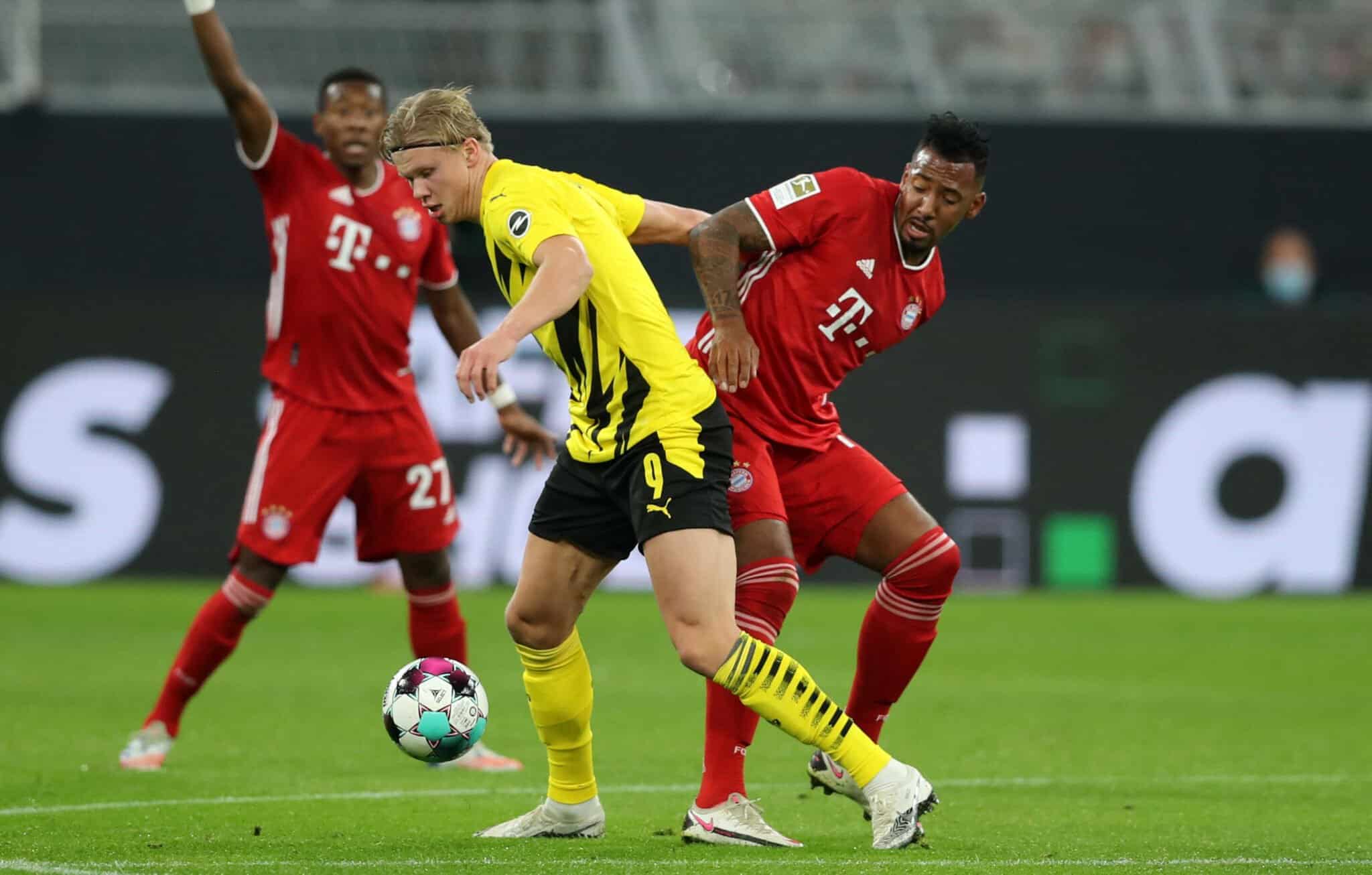 Erling Haaland und Jerome Boateng