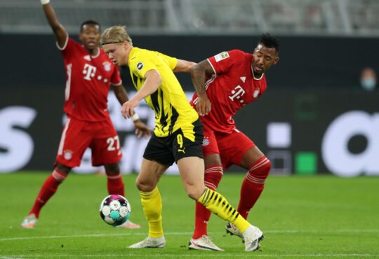 Erling Haaland und Jerome Boateng