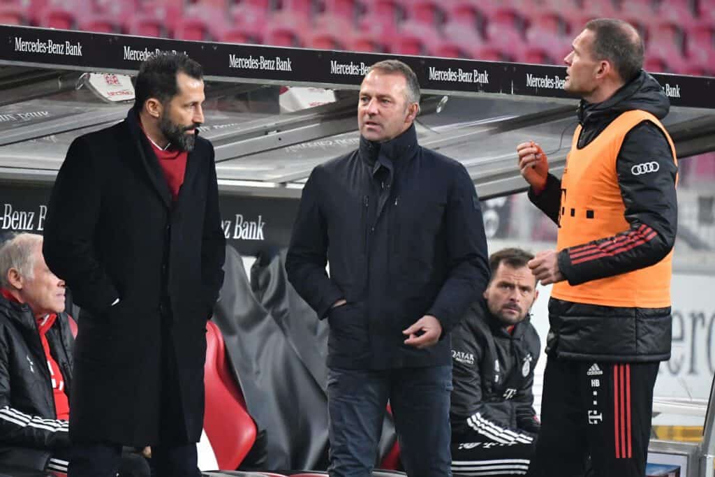 Hasan Salihamidzic und Hansi Flick